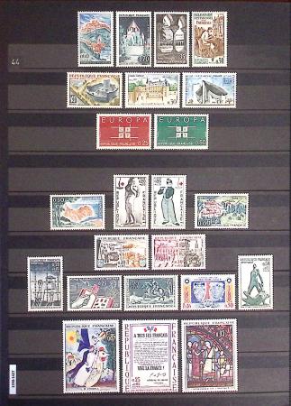 1849-2013, Collection de France en 9 classeurs, bien