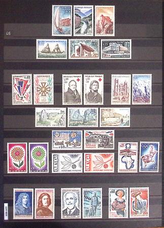 1849-2013, Collection de France en 9 classeurs, bien