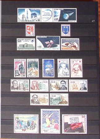 1849-2013, Collection de France en 9 classeurs, bien