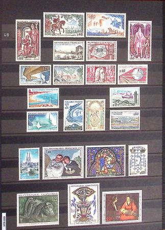 1849-2013, Collection de France en 9 classeurs, bien