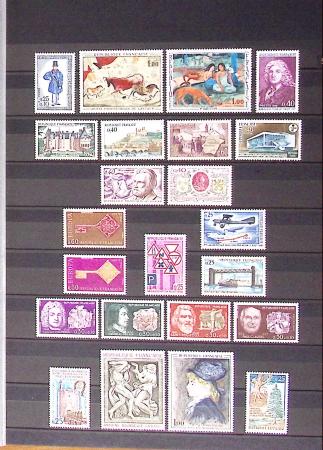 1849-2013, Collection de France en 9 classeurs, bien