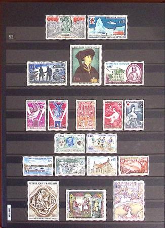 1849-2013, Collection de France en 9 classeurs, bien