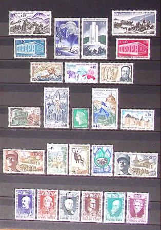 1849-2013, Collection de France en 9 classeurs, bien