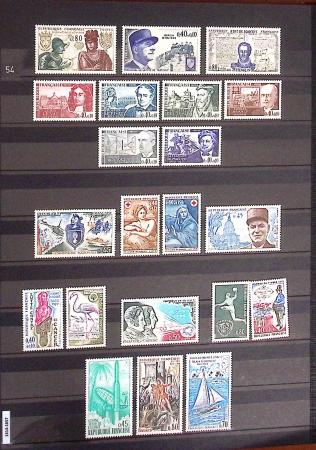 1849-2013, Collection de France en 9 classeurs, bien