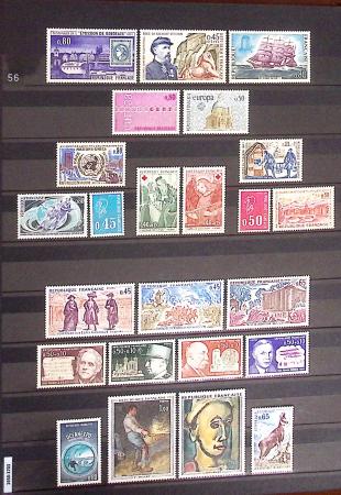 1849-2013, Collection de France en 9 classeurs, bien