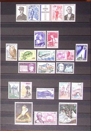 1849-2013, Collection de France en 9 classeurs, bien