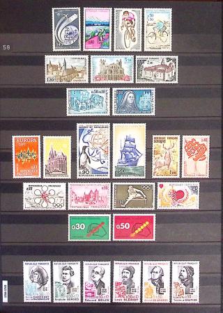 1849-2013, Collection de France en 9 classeurs, bien