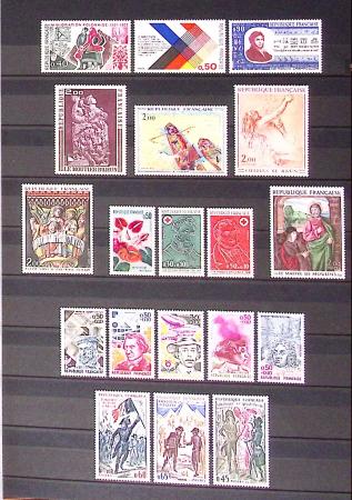 1849-2013, Collection de France en 9 classeurs, bien