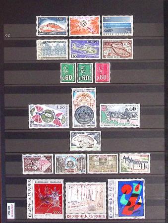 1849-2013, Collection de France en 9 classeurs, bien