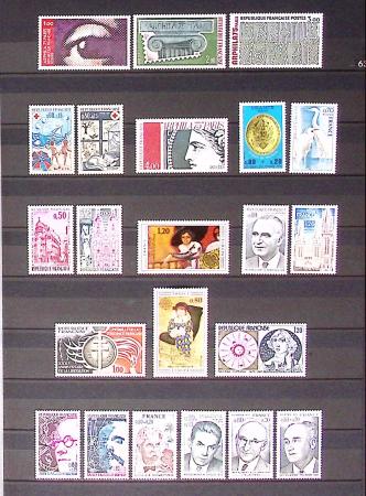 1849-2013, Collection de France en 9 classeurs, bien