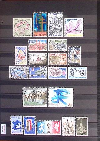 1849-2013, Collection de France en 9 classeurs, bien
