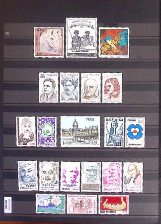 1849-2013, Collection de France en 9 classeurs, bien