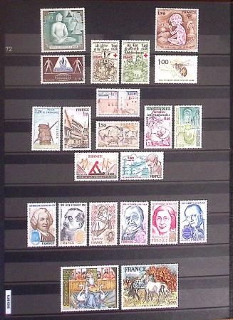 1849-2013, Collection de France en 9 classeurs, bien