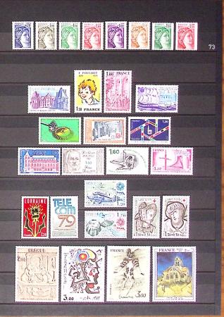 1849-2013, Collection de France en 9 classeurs, bien