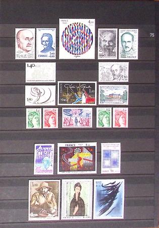 1849-2013, Collection de France en 9 classeurs, bien