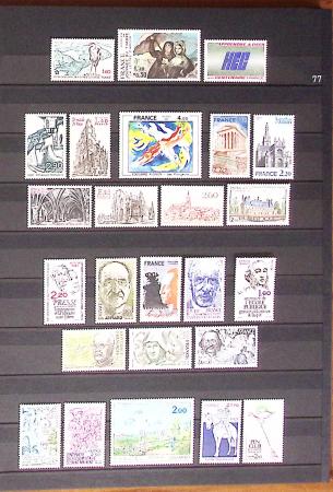 1849-2013, Collection de France en 9 classeurs, bien