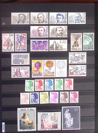 1849-2013, Collection de France en 9 classeurs, bien
