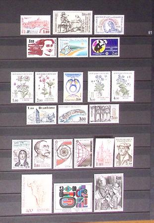 1849-2013, Collection de France en 9 classeurs, bien