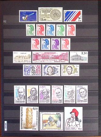 1849-2013, Collection de France en 9 classeurs, bien