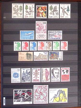 1849-2013, Collection de France en 9 classeurs, bien