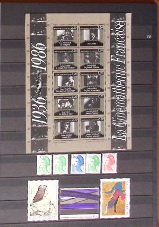 1849-2013, Collection de France en 9 classeurs, bien