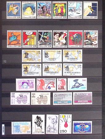 1849-2013, Collection de France en 9 classeurs, bien