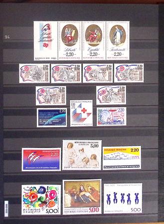 1849-2013, Collection de France en 9 classeurs, bien