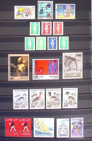 1849-2013, Collection de France en 9 classeurs, bien
