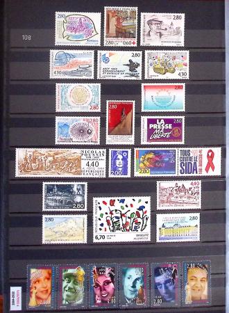 1849-2013, Collection de France en 9 classeurs, bien