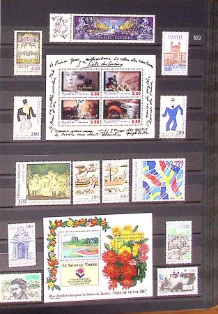 1849-2013, Collection de France en 9 classeurs, bien
