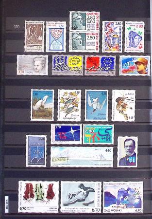 1849-2013, Collection de France en 9 classeurs, bien
