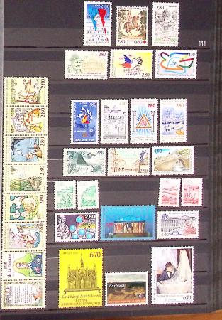 1849-2013, Collection de France en 9 classeurs, bien