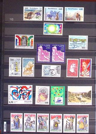 1849-2013, Collection de France en 9 classeurs, bien