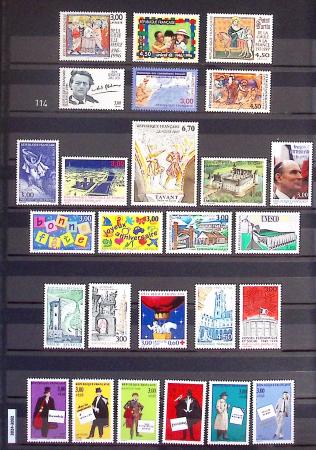 1849-2013, Collection de France en 9 classeurs, bien