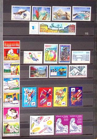 1849-2013, Collection de France en 9 classeurs, bien
