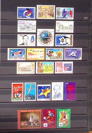 1849-2013, Collection de France en 9 classeurs, bien
