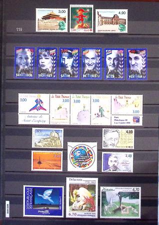 1849-2013, Collection de France en 9 classeurs, bien