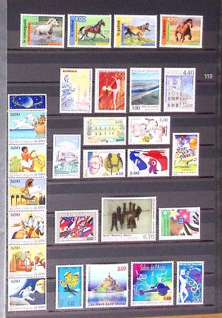 1849-2013, Collection de France en 9 classeurs, bien