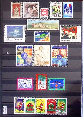 1849-2013, Collection de France en 9 classeurs, bien