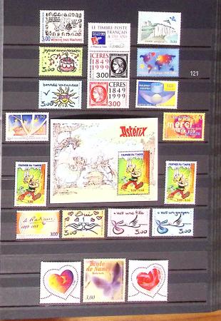 1849-2013, Collection de France en 9 classeurs, bien