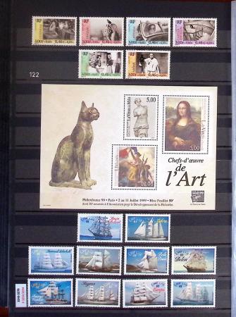 1849-2013, Collection de France en 9 classeurs, bien