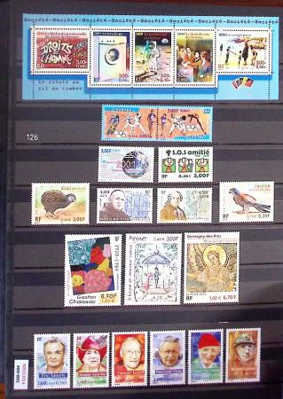 1849-2013, Collection de France en 9 classeurs, bien