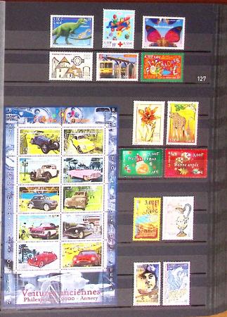 1849-2013, Collection de France en 9 classeurs, bien
