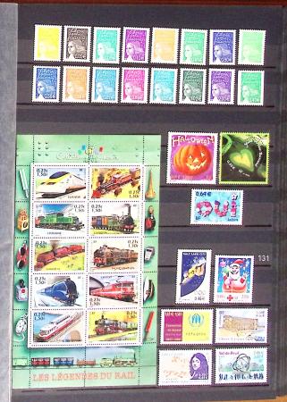 1849-2013, Collection de France en 9 classeurs, bien
