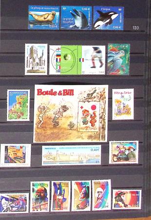 1849-2013, Collection de France en 9 classeurs, bien