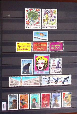 1849-2013, Collection de France en 9 classeurs, bien