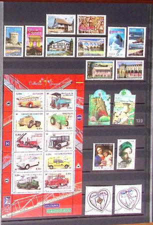 1849-2013, Collection de France en 9 classeurs, bien