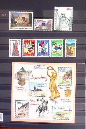 1849-2013, Collection de France en 9 classeurs, bien