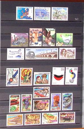 1849-2013, Collection de France en 9 classeurs, bien