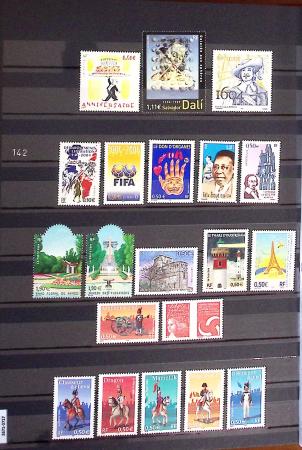 1849-2013, Collection de France en 9 classeurs, bien